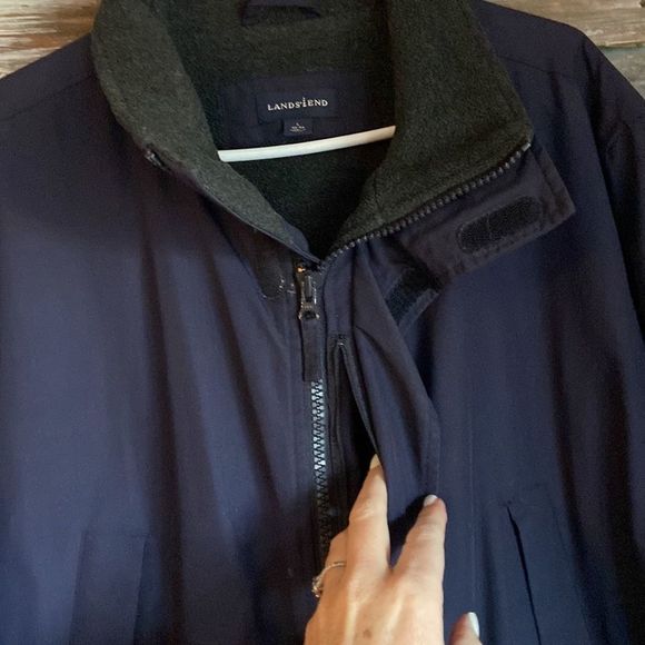 Lands end coat size large polartec - Picture 5 of 15